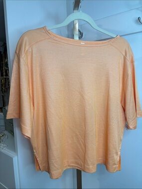 Zella Peach to Short Sleeve Oversized Tee